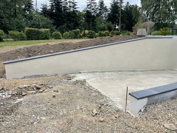 Terrassement pour entrée de garage