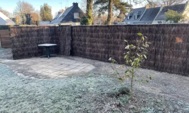 Cloture en paillasse