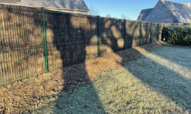 Cloture en paillasse