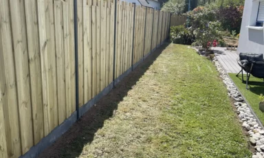 Clôture en bois à Vannes