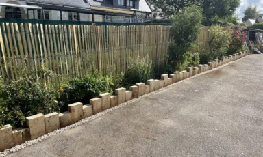 Clôture décorative en Morbihan