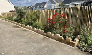 Clôture décorative en Morbihan