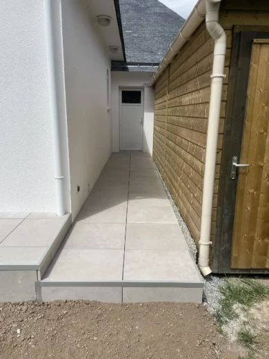 Dallage pour allée à Vannes