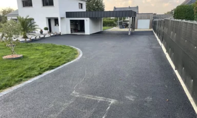 enrobé accès maison Morbihan