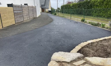 Enrobé et chainette pavé en Morbihan