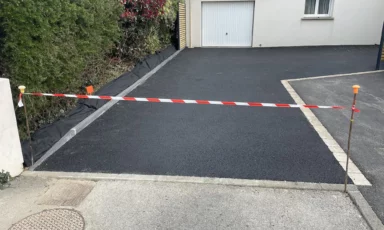 Enrobé accès garage