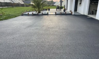 Enrobé pourtour maison